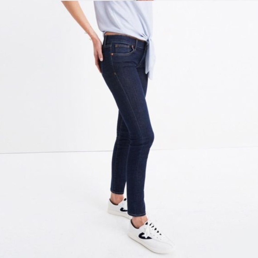 Madewell Dark Indigo Skinny Jeans